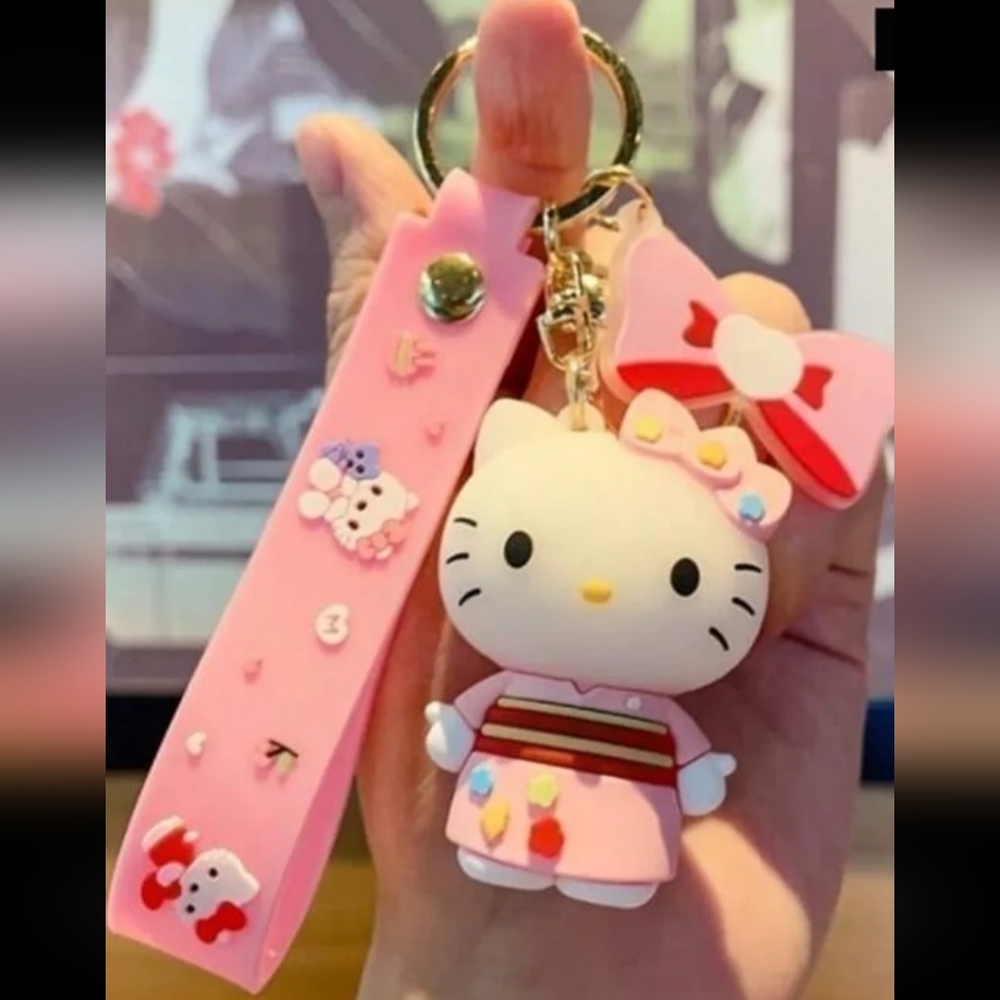 Hello kitty Kimono keychain